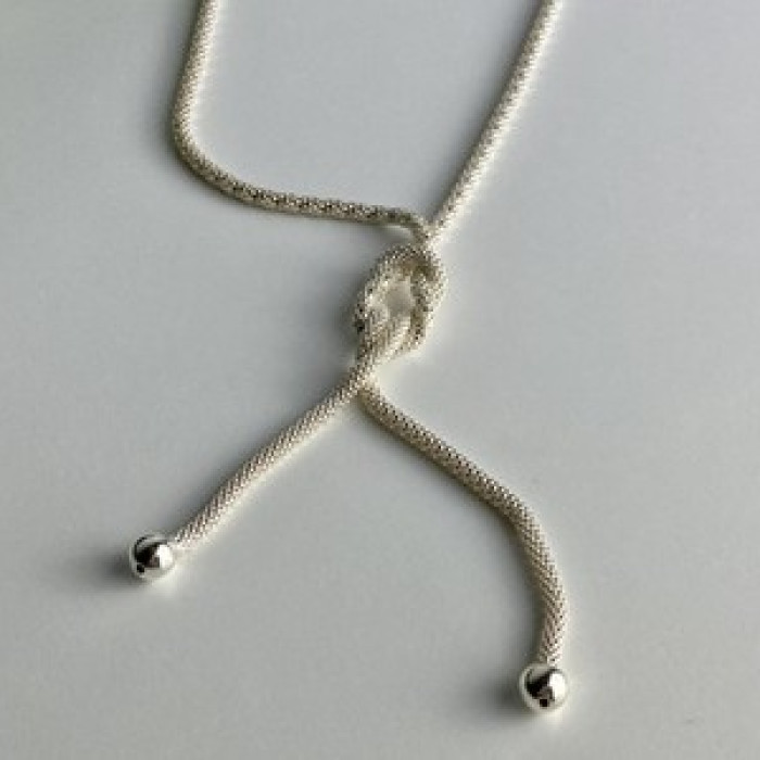 925 Sterling Silver Necklace Italy