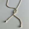 925 Sterling Silver Necklace Italy