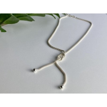 925 Sterling Silver Necklace Italy