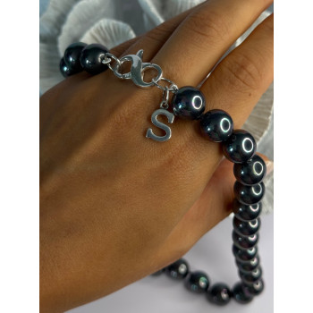 Aesthetic 925 Sterling Silver South Sea Shell Pearls Necklace Length 18 Inch