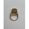 10K YELLOW GOLD RING CITRINE  SIZE 6