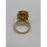 10K YELLOW GOLD RING CITRINE  SIZE 6