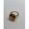10K YELLOW GOLD RING CITRINE  SIZE 6