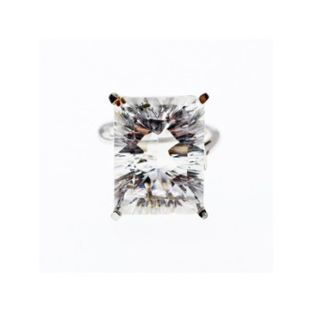 925 Sterling Silver CZ Ring Size 11.75