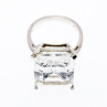 925 Sterling Silver CZ Ring Size 11.75