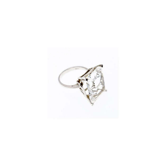 925 Sterling Silver CZ Ring Size 11.75