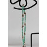 925 Sterling Silver Green Jade Necklace