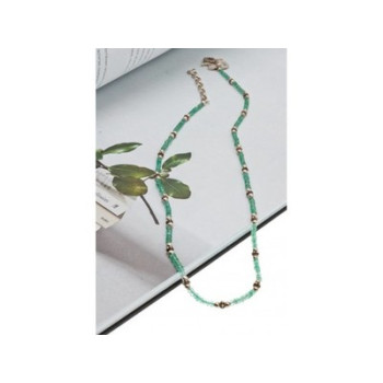 925 Sterling Silver Green Jade Necklace