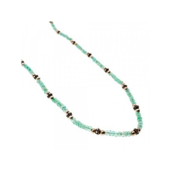 925 Sterling Silver Green Jade Necklace