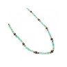 925 Sterling Silver Green Jade Necklace