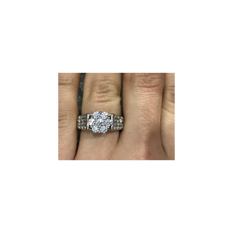 925 Sterling Silver CZ 