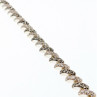 925 Sterling Silver CZ & Marcasites Bracelet
