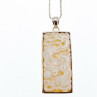 925 Sterling Silver Ivory Chain With Pendant