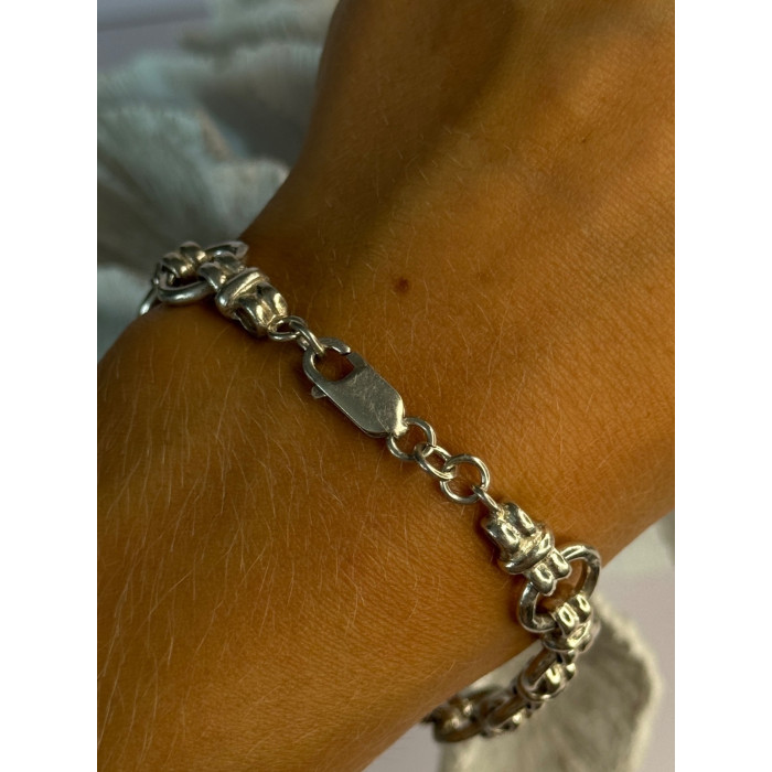 Vintage Boma 925 Sterling Silver Bracelet Length 7.5