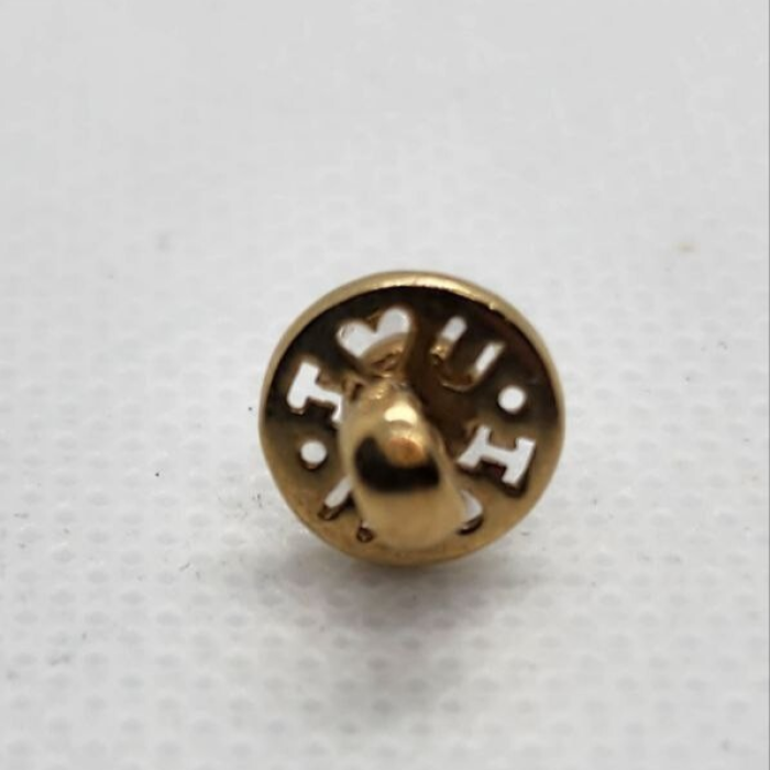 10K Yellow Gold Crystal Swarovski Pendant