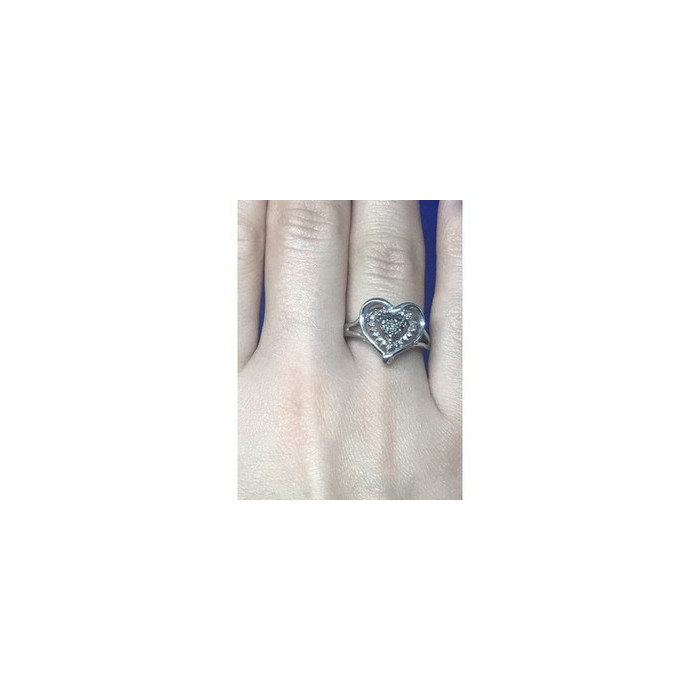 925 Sterling Silver Black Spinel & CZ 