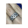 925 Sterling Silver CZ Ring Size 8.5