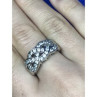 925 Sterling Silver CZ Ring Size 8.5
