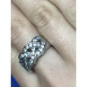 925 Sterling Silver CZ Ring Size 8.5