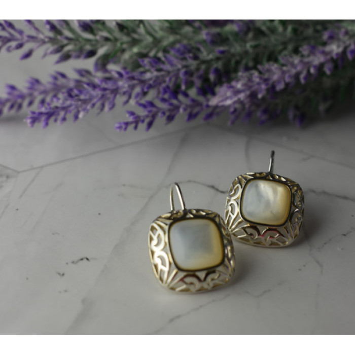 925 Sterling Silver Mother Of Pearl 