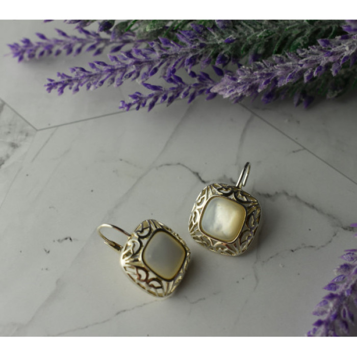 925 Sterling Silver Mother Of Pearl 