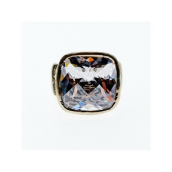 925 Sterling Silver CZ Ring Size 6.5