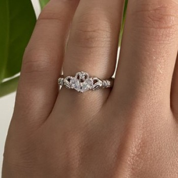 925 Sterling Silver CZ 