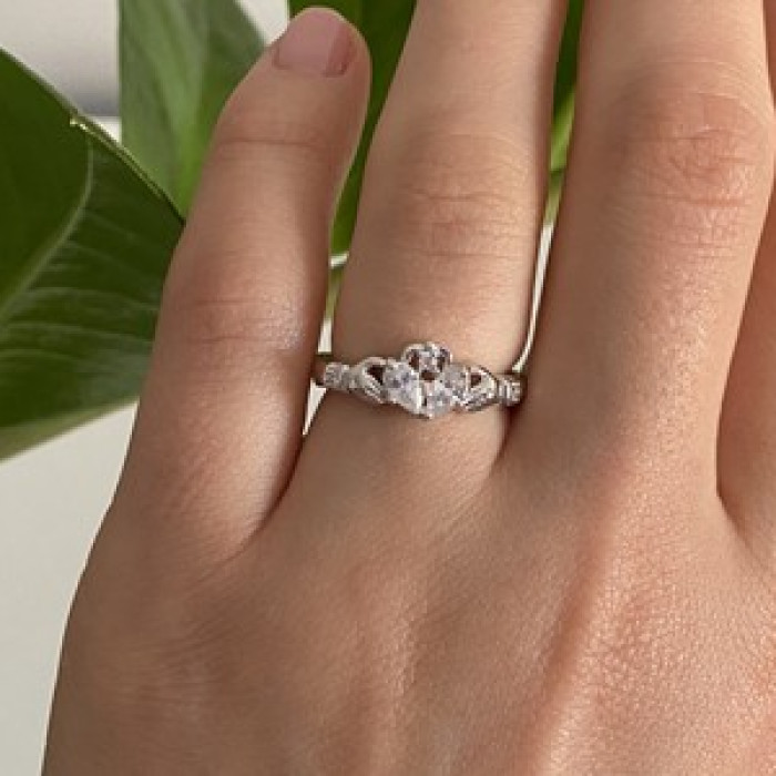 925 Sterling Silver CZ 