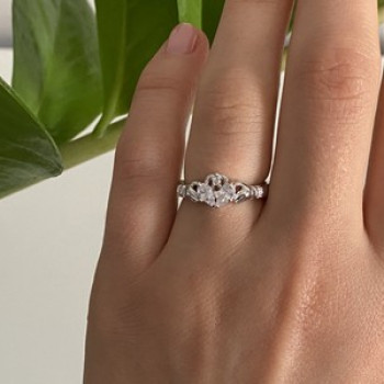 925 Sterling Silver CZ 