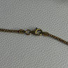 925 Sterling Silver Gold Plated Italy Lirm Necklace Chain Length 22 Inch