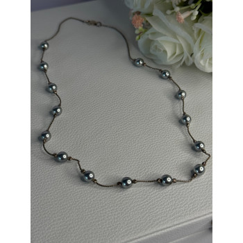 925 Sterling Silver Beautiful Necklace Length 17 Inch