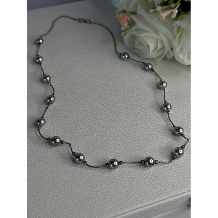 925 Sterling Silver Beautiful Necklace Length 17 Inch