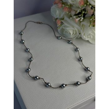 925 Sterling Silver Beautiful Necklace Length 17 Inch