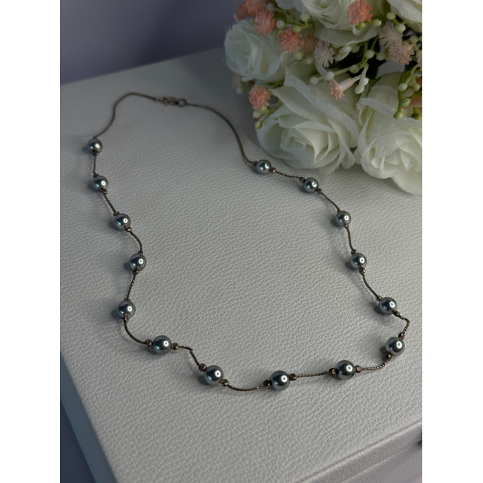925 Sterling Silver Beautiful Necklace Length 17 Inch