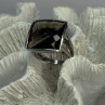 925 Sterling Silver Brown Tourmaline Ring Size 7