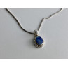 925 Sterling Silver Opal Chain With Pendant