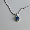 925 Sterling Silver Opal Chain With Pendant