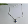 925 Sterling Silver Opal Chain With Pendant