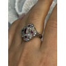 925 STERLING SILVER PINK SPINEL RING SIZE 5