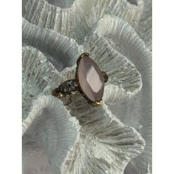 925 Sterling Silver Alpanite & CZ Ring Size 10.5