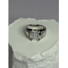 925 Sterling Silver CZ Men's Ring Size 12