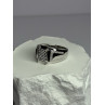 925 Sterling Silver CZ Men's Ring Size 12