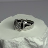 925 Sterling Silver CZ Men'S Ring Size 12