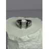 925 Sterling Silver CZ Men's Ring Size 12