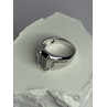 925 Sterling Silver CZ Men's Ring Size 12