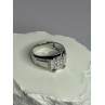 925 Sterling Silver CZ Men's Ring Size 12