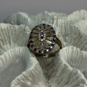 Beautiful 925 Sterling Silver CZ Ring Size 7.5