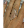VINTAGE 925 STERLING SILVER MORGANITE RING SIZE 8