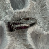 10K White Gold Spinel & Diamond Ring Size 6.5
