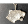 925 Sterling Silver Panther Big Cat Pendant Necklace